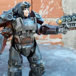 Vault Meat in Power Armor