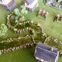 Wargaming River - Long Straight and 90o Bend 15mm / 28mm