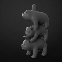 We Bare Bears 3d
