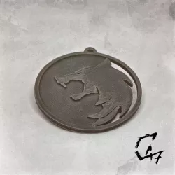 Witcher Series Medallion - Wolf
