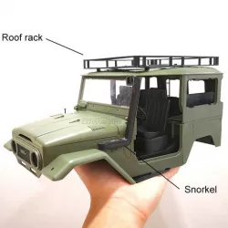 WPL C34 Roof Rack & Accessories