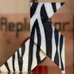 Zebra Paper Bird
