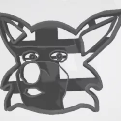 Zenon Farm Wolf - Cookie cutter / cookie cutter