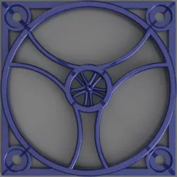 120mm fan cover