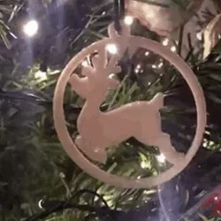3D Christmas Reindeer