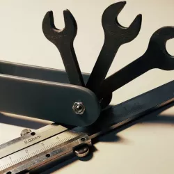 3D printed wrench multi tool.