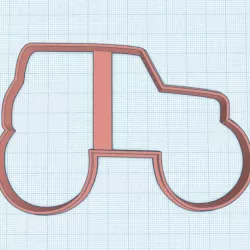 4x4 TRUCK COOKIE CUTTER