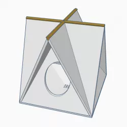 A-Frame Bird House / Feeder - Tweaked