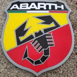 ABARTH logo sign badge ecusson