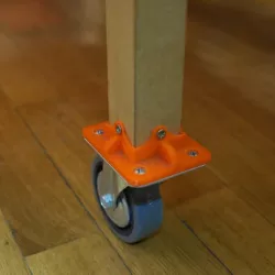 Adapter wheel/table foot - Adaptator trundle/table stand