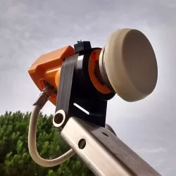 Adjustable support for LNB of Parabolic Antenna.
