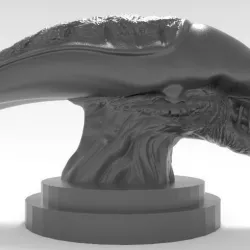 Alien bust