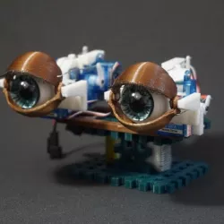 Animatronic eyes