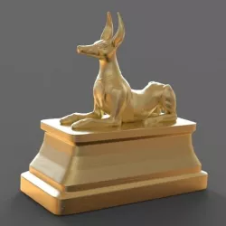 Anubis statue