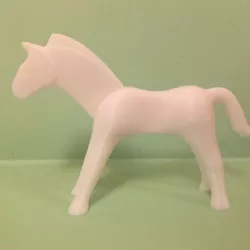 Articulated toy horse