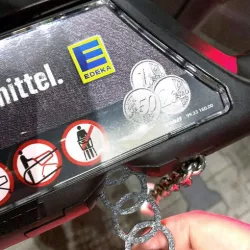 Audi Euro Einkaufschip (shopping cart token)