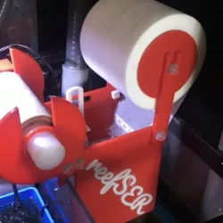 Automatic roller filter