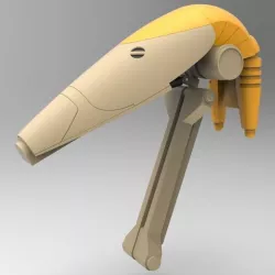 B1 Battle Droid Head - STAR WARS 3D PRINT MODEL