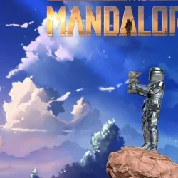 BABY YODA MANDALORIAN AND BOBA FETT