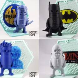 Backdrop for Wexagon - Hexagon Shelfs Vol 1 - Homelander, Batman, 3DPN, 3DMN