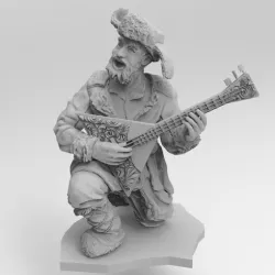 Balalaika bard
