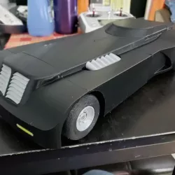 Batmobile Open RC Body and Rims