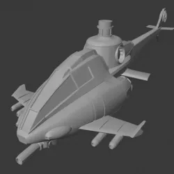 Battletech Mantis VTOL