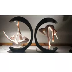 Bedside lamp: Dance in the Light