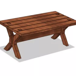 Bench seat table for Playmobil playground