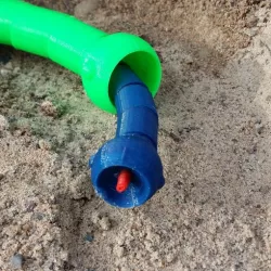 Big snake eats small snake Toy