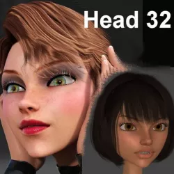 BJD 1/3 75MM HEAD 32 - BY SPARX