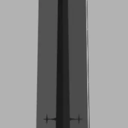 Black Clover Asta Sword Shukuma no Tsurugi - Demon Dweller Sword