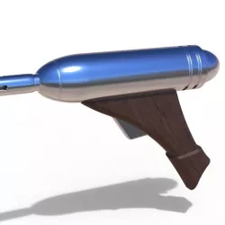 Blaster pistol Q2 from the movie Star Wars Episode 1 The phantom menace