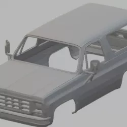 Blazer K5 1978 Printable Body Truck