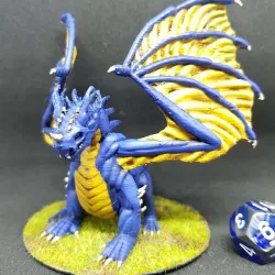 Blue Dragon for 28mm Tabletop Roleplay