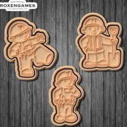 Bob the Builder cookie cutter set of 6