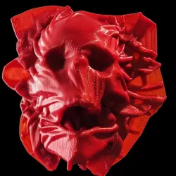 'Breathless' Skullpture High-Resolution 2M