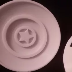 Captain America Cookie Cutter-Bookmark-Cookie Cutter