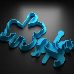 Carroussel cookie cutter