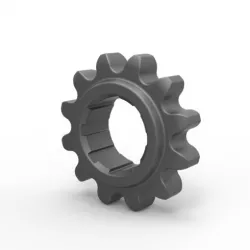 Chain star cock ring