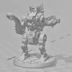 Chaos Furibundus Pattern Style Dreadnought - 28mm Robot Sci-Fi