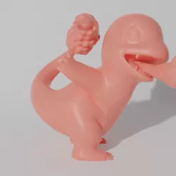 CHARMANDER ATTACKING (PART OF THE CHARPACK, AND EVOPACK, READ DESCRIPTION)