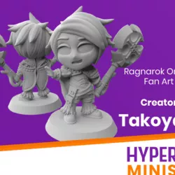 Chibi Creator Takoyaki - Ragnarok Online Fan Art