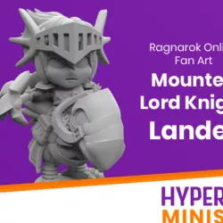 Chibi Lord Knight Lander | Ragnarok Online Fan Art