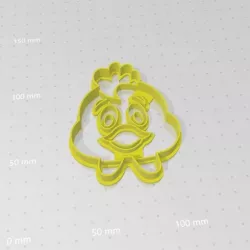 chick cookies cutter