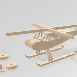 Children's toy helicopter
