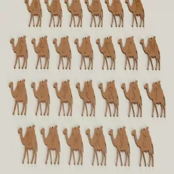 CHRISTMAS CAMEL 3D letters stl file