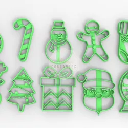 Christmas Cookie Cutter Kit
