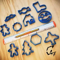 Christmas cookie cutters