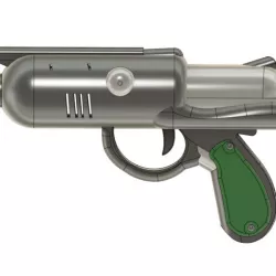 Chrono Trigger inspired plasma pistol
